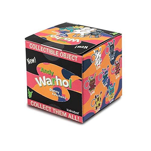 Kidrobot Andy Warhol Dunny Blind Box Vinyl Figure Keychain One Figure Kidrobot Andy Warhol Dunny Blind Box Vinyl Figure Keychain One Figure