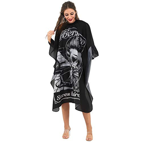 Stylish Hair Cutting Cape Nylon Hairdressing Professional Salon Barber Cape Hairdresser Apron Wrap Gown Haircut Cape 61  x 55  inch