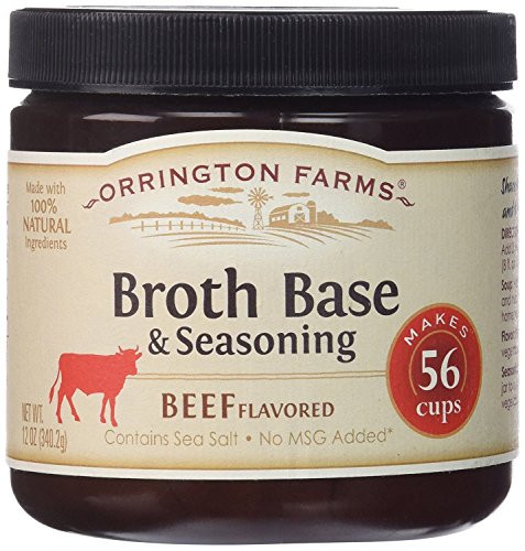 Orrington Farms Beef Flavored Soup Base 56 Servings   2 Pack
