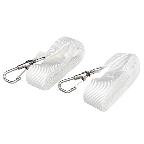 Seachoice 78801 Adjustable Bimini Top Straps   White