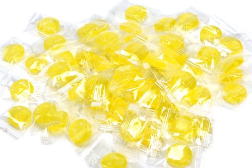 Eda s Sugar Free Lemon Hard Candy  ONE POUND  individually wrapped  OU Parve  Uses Sorbitol  Low Sodium
