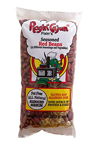 Seasoned Red Beans 16 oz Ragin  Cajun