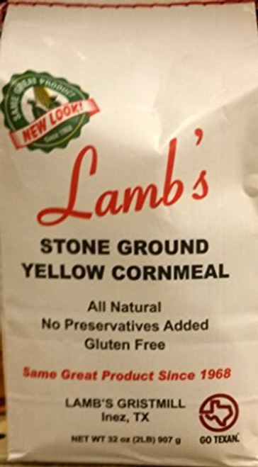 Lamb s Stone Ground Yellow Cornmeal 2 lb Pack of 1 Lamb s Stone Ground Yellow Cornmeal 2 lb Pack of 1