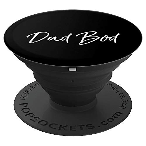 Funny Father s Day Gift for Men Workout Body Joke Dad Bod PopSockets Grip and Stand for Phones and Tablets