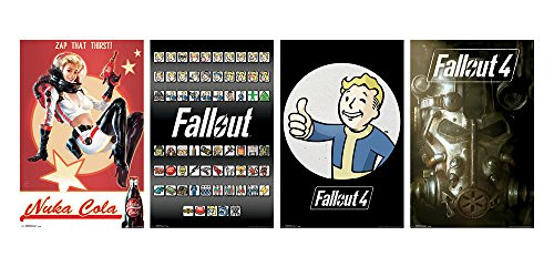 Trends International Wall Poster Fallout 4 Collector's Bundle, 22.375" x 34"