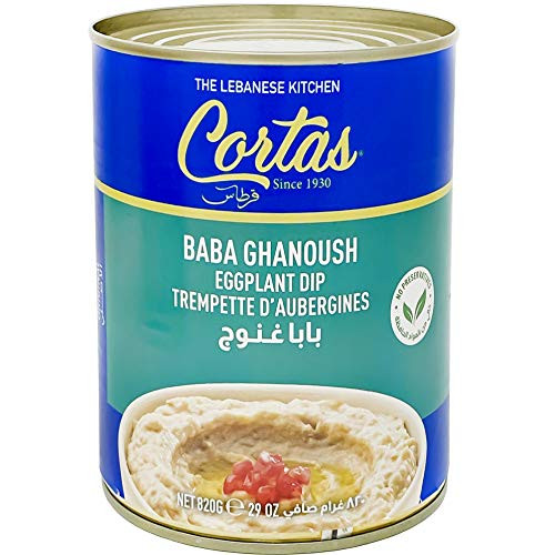 Cortas Baba Ghanoush Eggplant Dip 29 Ounce Net Weight Cortas Baba Ghanoush Eggplant Dip 29 Ounce Net Weight