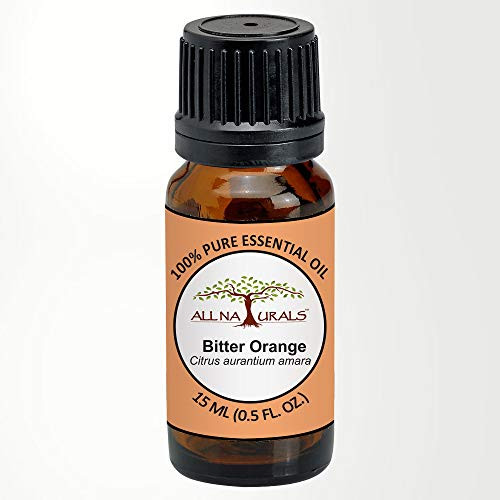 All Naturals Orange  Bitter  Essential Oil 100 Pure Undiluted Therapeutic Grade   15Ml