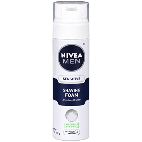 NIVEA Men Sensitive Shaving Foam 7 Ounce (Pack of 6) NIVEA Men Sensitive Shaving Foam 7 Ounce (Pack of 6)