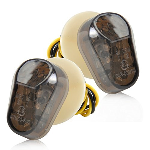 Custom Smoke LED Flush Mount Turn Signal Blinker Marker for Yamaha YZF R1 R6 R6S FZ1 FZ6R