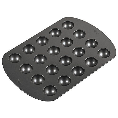 Wilton Non-Stick Donut Hole Baking Pan, 20-Cavity Wilton Non-Stick Donut Hole Baking Pan, 20-Cavity
