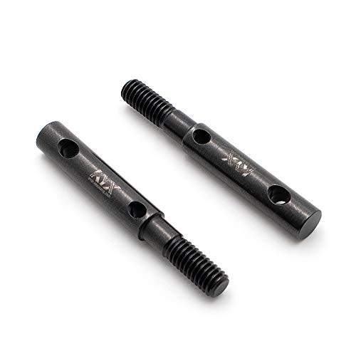 KYX Racing Hard Steel Front Rear Portal Stub Axle Drive Shaft for RC Crawler Car Axial SCX10 III AXI03007 Capra Unlimited Trail Buggy UTB KYX Racing Hard Steel Front Rear Portal Stub Axle Drive Shaft for RC Crawler Car Axial SCX10 III AXI03007 Capra Unlimited Trail Buggy UTB