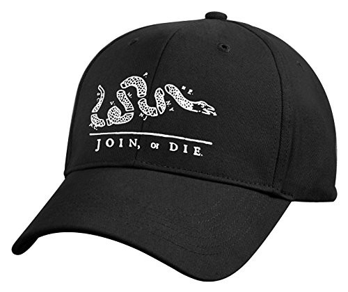 Rothco Join or Die Deluxe Low Profile Cap Black