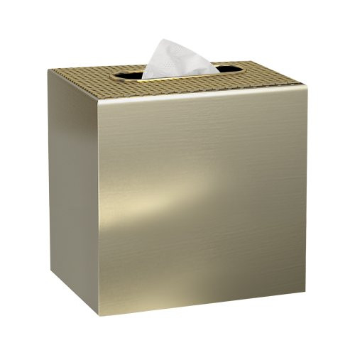 nu steel Selma Brushed Boutique Tissue Box Holder