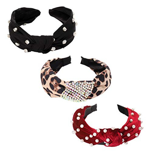 Wide Knot Headbands Velvet Turban Hairband Vintage Faux Pearl Crystal Rhinestone Head Wrap Elastic Hair Hoops Fashion Hair Accessories Wide Knot Headbands Velvet Turban Hairband Vintage Faux Pearl Crystal Rhinestone Head Wrap Elastic Hair Hoops Fashion Hair Accessories