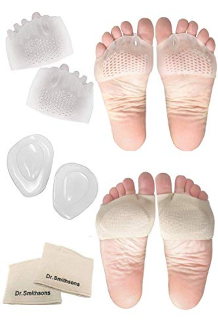 Metatarsal Pads Ball of Metatarsal Foot Pads for Pain Relief   Ball of Foot Cushions for Women   Men   Foot Pads for Ball of Feet Women  Metatarsalgia Insoles for Women  Mortons Neuroma Foot Pads