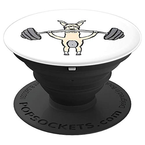 Llama Lifting Weights Weightlifting Barbell Gift Funny Llama PopSockets Grip and Stand for Phones and Tablets Llama Lifting Weights Weightlifting Barbell Gift Funny Llama PopSockets Grip and Stand for Phones and Tablets