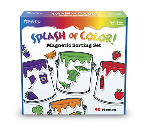 Learning Resources Learning Resources Splash Of Color- Magnetic Sorting Set