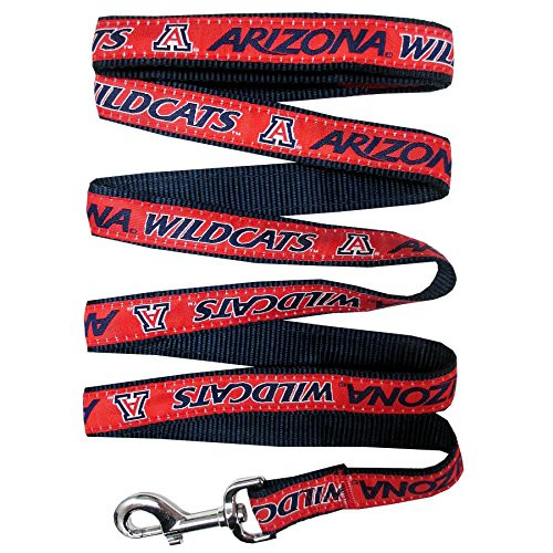 Pets First Collegiate Pet Accessories  Dog Leash  Arizona Wildcats  Large