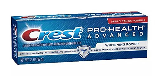 3 pack of Crest Pro Health Advanced Deep Clean Formula Whitening Power Toothpaste 3 5 oz