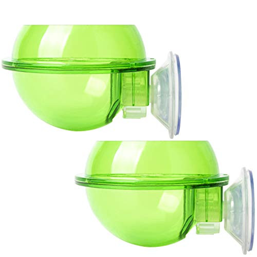 IAFVKAI Suction Cup Reptile Feeder 2PCS Reptile Food Feeding Bowl for Chameleon Tortoise Gecko Snakes Iguana Lizard IAFVKAI Suction Cup Reptile Feeder 2PCS Reptile Food Feeding Bowl for Chameleon Tortoise Gecko Snakes Iguana Lizard