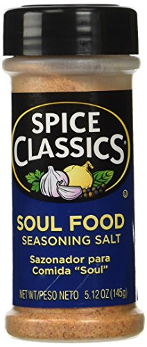 Spice Classics Soul Food Seasoning Salt  5 12 oz  plastic shaker