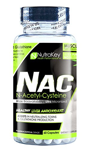 NutraKey NAC Capsules  60 Count