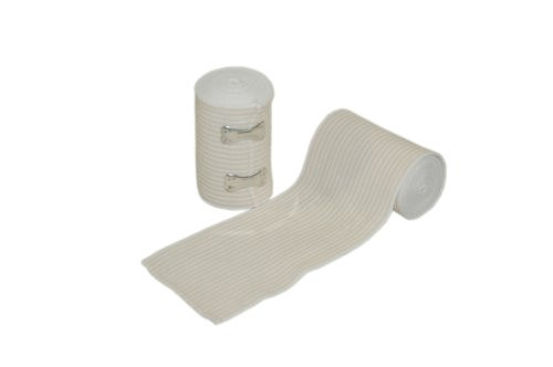 Pac Kit by First Aid Only 5 903 Elastic Bandage Wrap with 2 Clips  5 yds Length x 4  Width