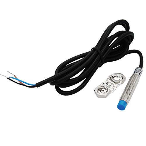 Twidec M8 2mm Sensing Work Voltage 5V DC NPN NO  Normally Open  3D Printer Cylinder inductive Proximity Sensor Switch Special for MCU LJ8A3 2 Z BX 5V