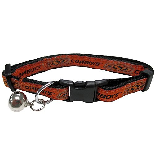 Pets First Collegiate Pet Accessories  Cat Collar  Oklahoma State Cowboys  One Size