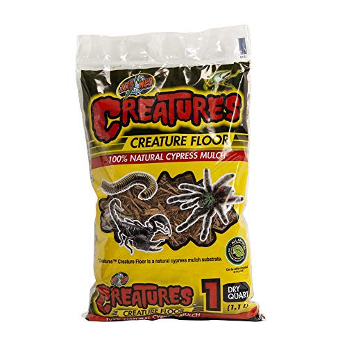 Zoo Med Creatures Creature Floor  1 Quart  1 QT  Brown