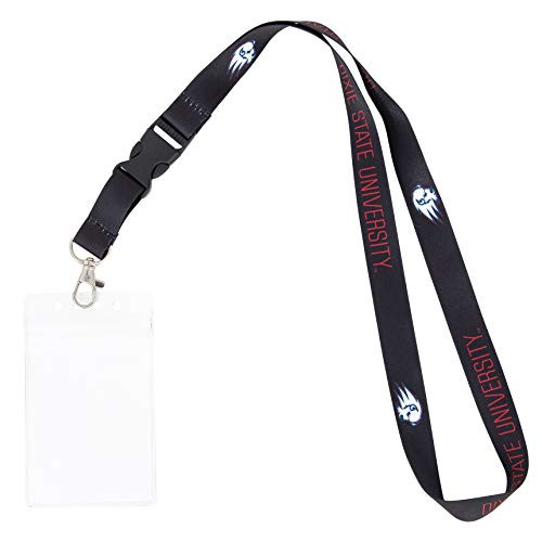 Dixie State University Trailblazers NCAA Car Keys College ID Badge Holder Lanyard Keychain Detachable Breakaway Snap Buckle  w Pouch