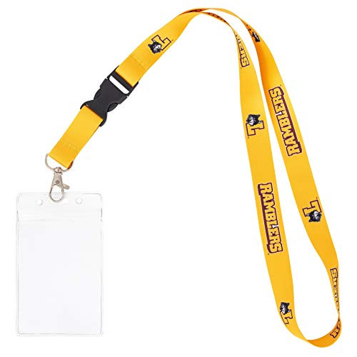 Loyola University Chicago LUC Ramblers NCAA Car Keys College ID Badge Holder Lanyard Keychain Detachable Breakaway Snap Buckle  w Pouch