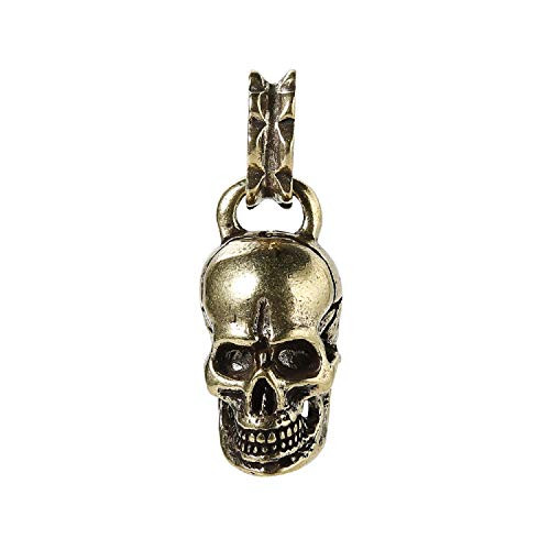 Brass Charm Skull Handmade Jewelry Necklace Pendants Brass Charm Skull Handmade Jewelry Necklace Pendants