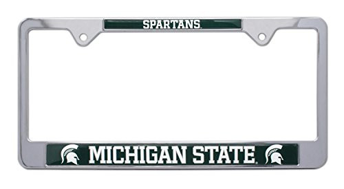 Elektroplate Michigan State Spartans Metal License Plate Frame