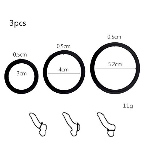 Tamama ZWC Waterproof Exercise Training Silicone softring Indoor Application 3pcs