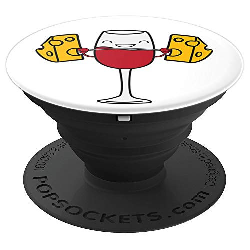 Red Wine Lifting Cheese Funny Snatch Squat Barbell Weight PopSockets Grip and Stand for Phones and Tablets Red Wine Lifting Cheese Funny Snatch Squat Barbell Weight PopSockets Grip and Stand for Phones and Tablets