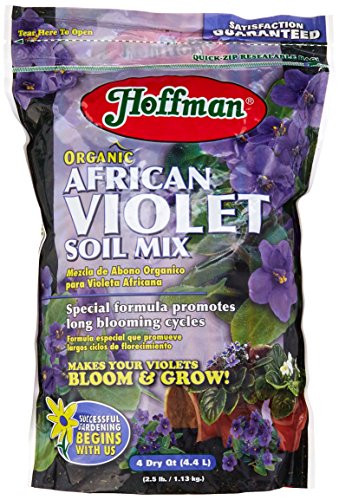 Hoffman 10301 Organic African Violet Soil Mix  4 Quarts