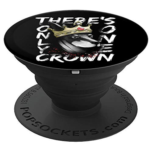 Doberman Motivational Exercise Hustle Hard Work PopSockets Grip and Stand for Phones and Tablets