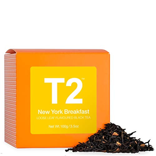 T2 Tea   New York Breakfast Black Tea  Loose Leaf in a Box 100g  3 5oz T2 Tea   New York Breakfast Black Tea  Loose Leaf in a Box 100g  3 5oz