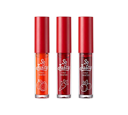 TONYMOLY So Juicy Lip Tint Water Trio  3 ct