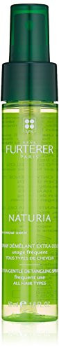 Rene Furterer NATURIA Detangling Spray  Lightweight Leave in Moisturizer  Travel Size  1 6 oz