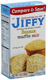 Jiffy  Banana Muffin Mix  7oz Box  Pack of 6
