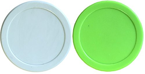 Dynamo Air Hockey Pucks Set   Includes 2 Airhockey Pucks  Mixed 2 1 2