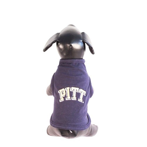 NCAA Pittsburgh Panthers Cotton Lycra Dog Tank Top Tiny NCAA Pittsburgh Panthers Cotton Lycra Dog Tank Top Tiny