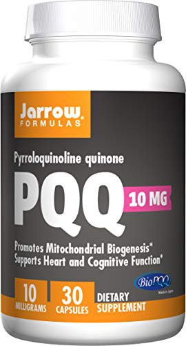 Jarrow Formulas Pyrroloquinoline Quinone  Supports Heart and Cognitive Function  10 mg  30 Caps