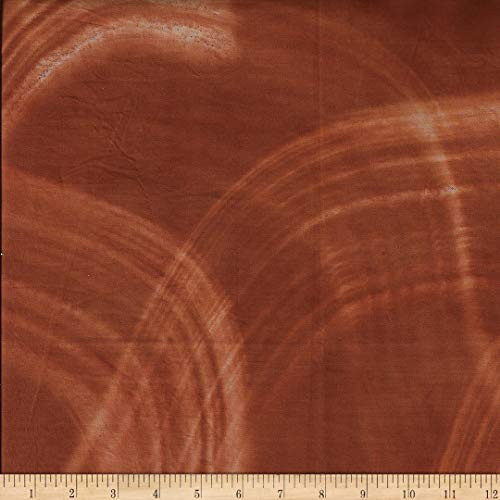 Murano Batiks Glass Texture Rust Fabric by the Yard