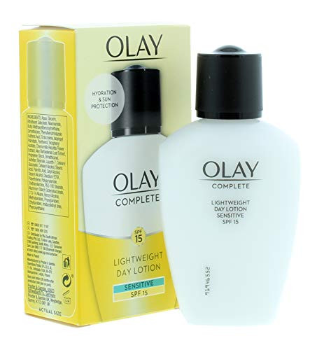 Olay Spf15 Complete Sensitive Lightweight 3 In 1 Day Fluid Moisturiser  100ml