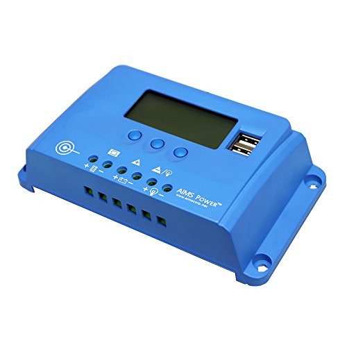 Aims 10 AMP Solar Charge Controller 12 OR 24 VDC PWM