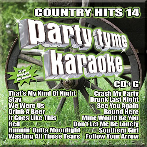 Party Tyme Karaoke   Country Hits 14  CD G