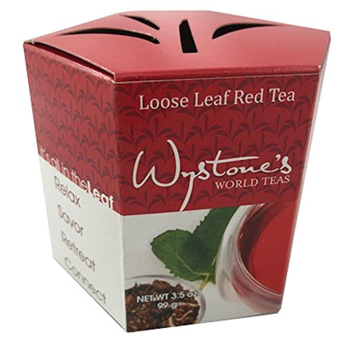 Chai Rooibos Tea  40 servings   Naturally Caffeine Free   Wystones Spiced Tea Originates from South Africa  This Antioxidant Rich Herbal Tea is Great for All Ages
